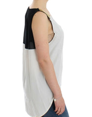 Costume National White sleeveless top - Tank Tops