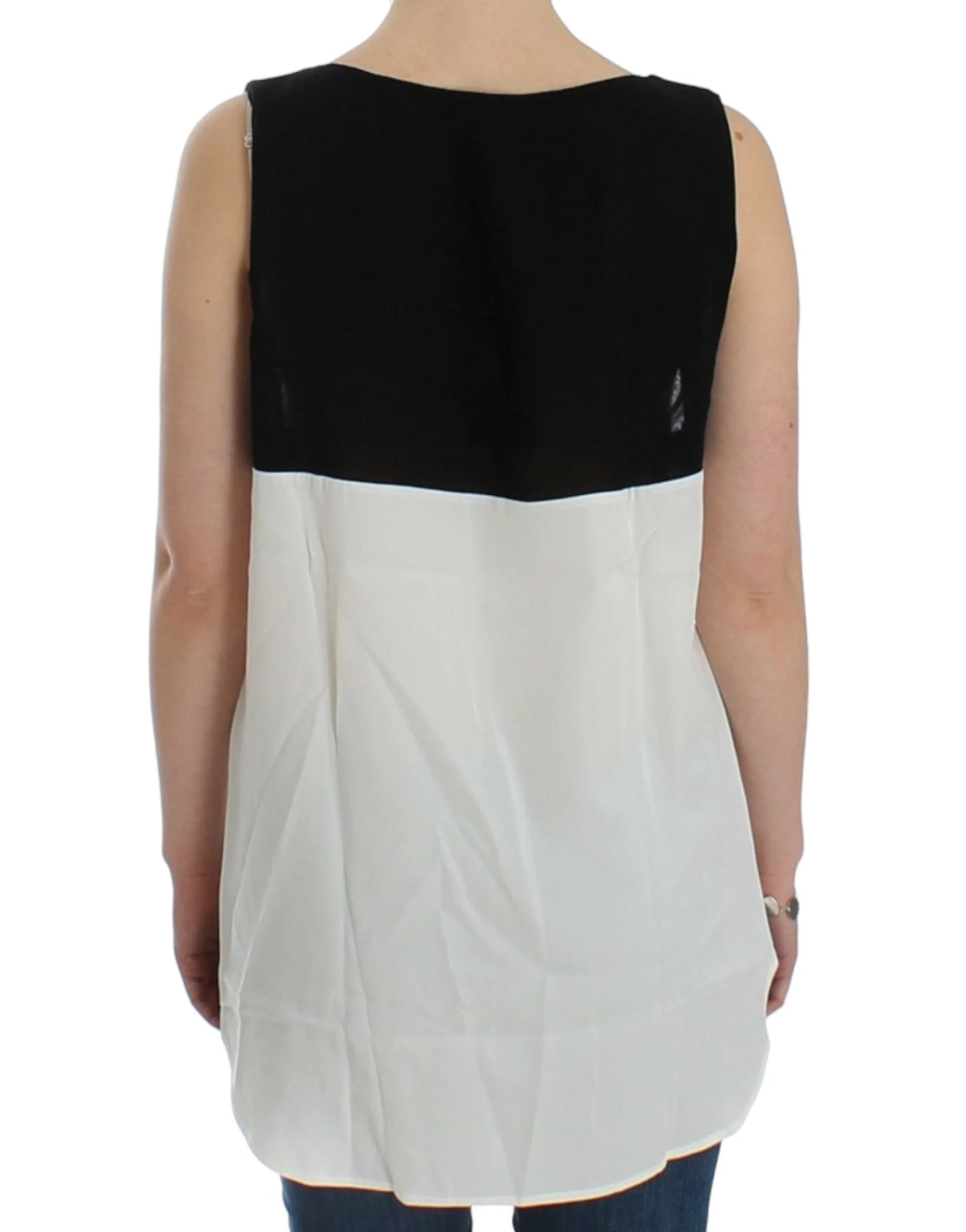 Costume National White sleeveless top - Tank Tops