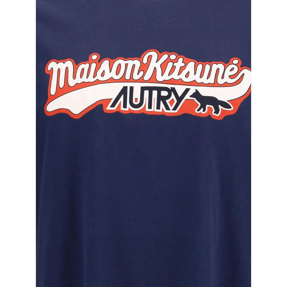 Cotton T-Shirt by Autry X Maison Kitsuné