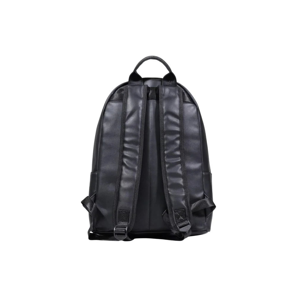 County of Milan Black Polyethylene Backpack