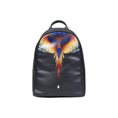 County of Milan Black Polyethylene Backpack