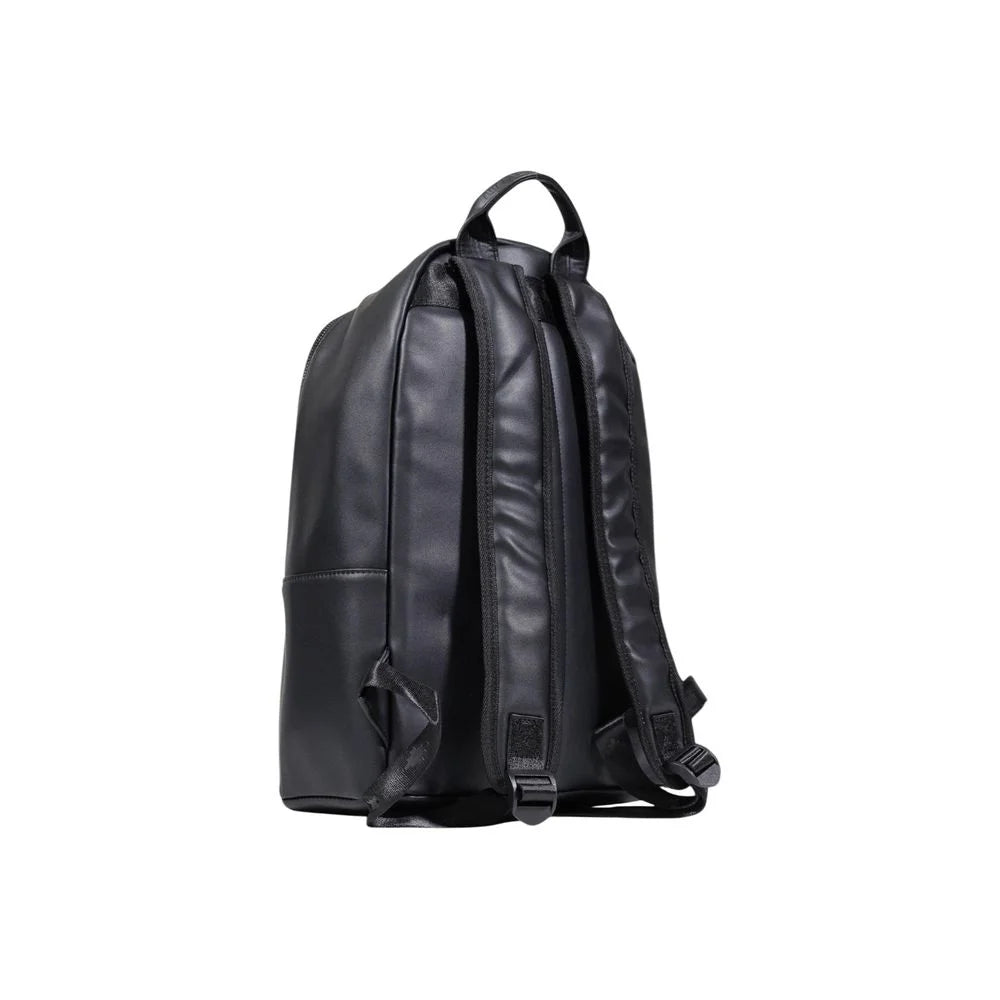 County of Milan Black Polyethylene Backpack