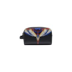 County of Milan Black Polyethylene Clutch Bag - Makeup Bags