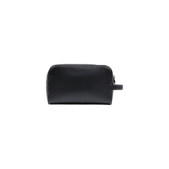 County of Milan Black Polyethylene Clutch Bag - Toiletry Bags