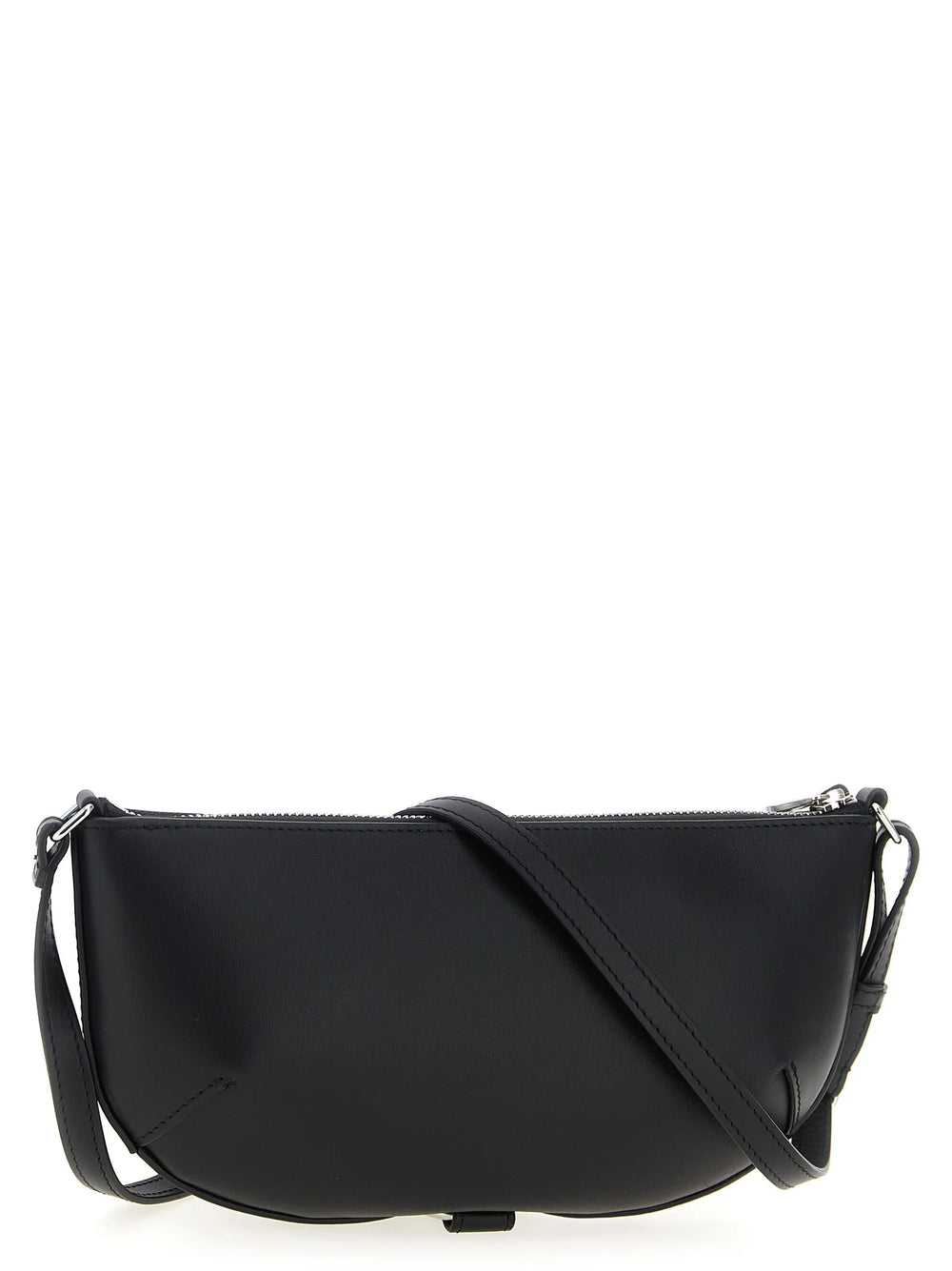 Courrèges Black Calfskin Shoulder Bag