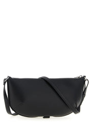 Courrèges Black Calfskin Shoulder Bag