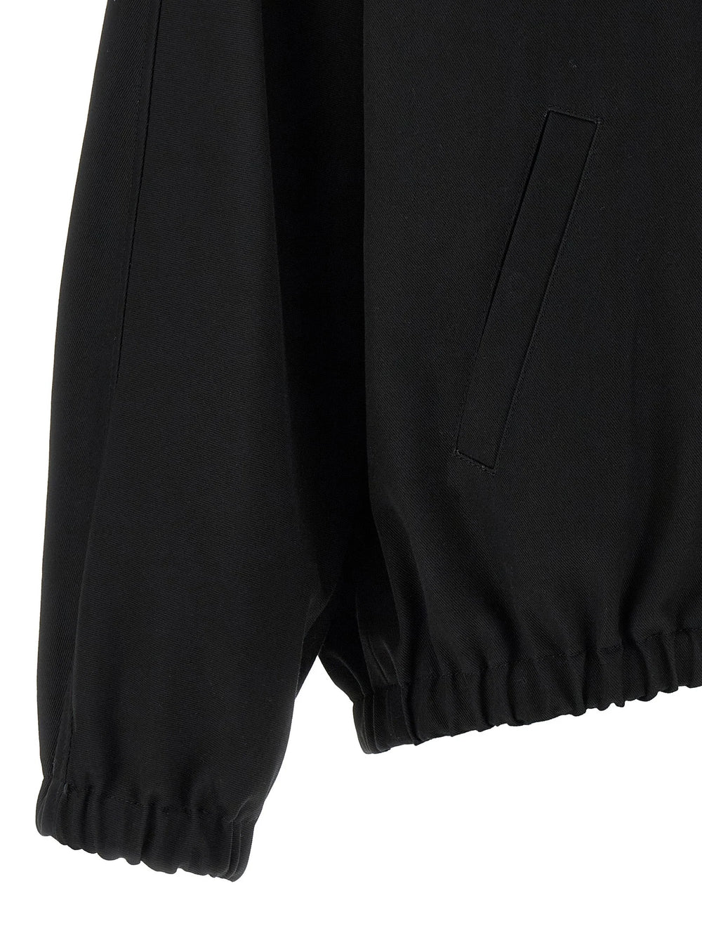 Courrèges Black Cotton Bomber - M