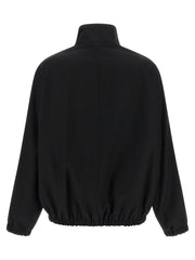 Courrèges Black Cotton Bomber - M