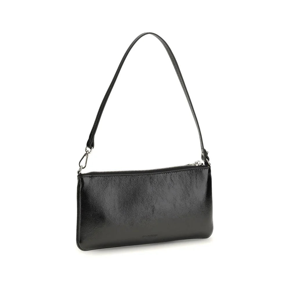 Courrèges Black Cowhide Shoulder Bag