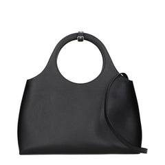 Courrèges Black Leather Handbag
