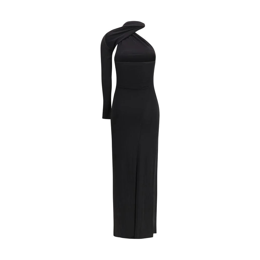 Courrèges Black Viscose Cocktail Dress - Dresses