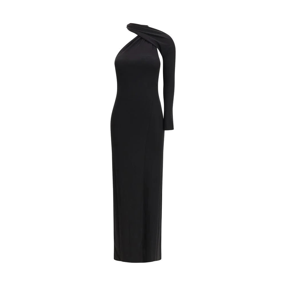 Courrèges Black Viscose Cocktail Dress - Dresses