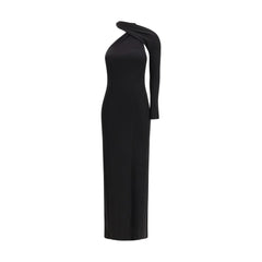 Courrèges Black Viscose Cocktail Dress - Dresses