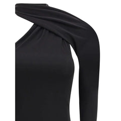 Courrèges Black Viscose Cocktail Dress - Dresses