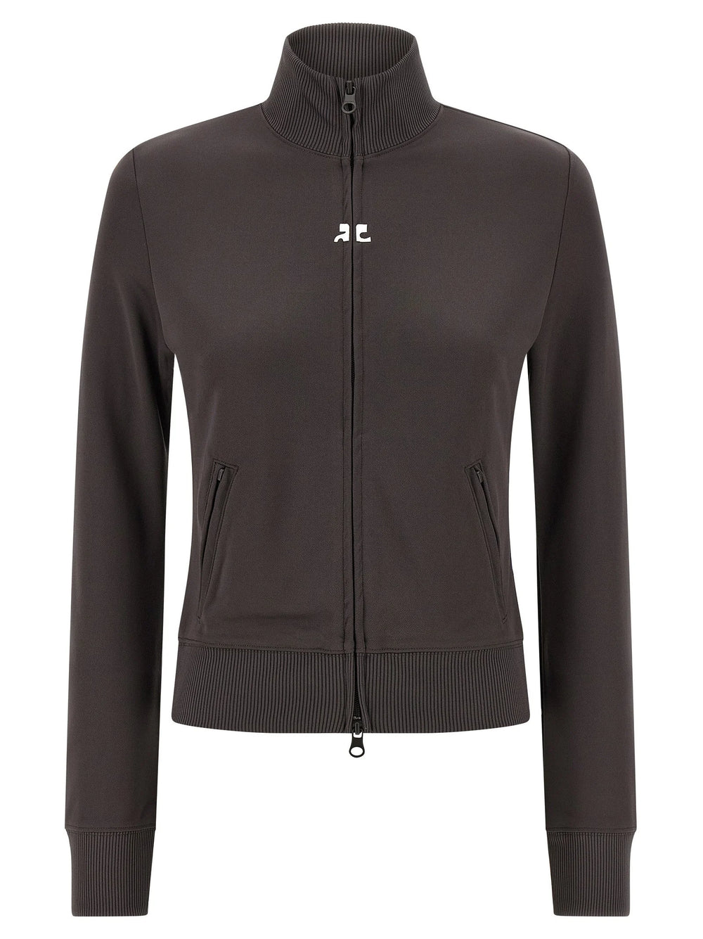 Courrèges Gray Polyester Sweatshirt
