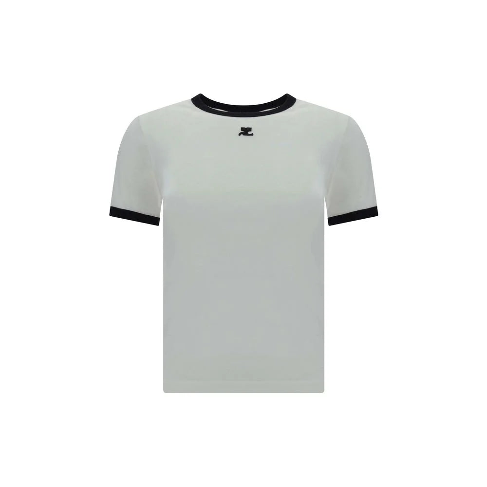 Courrèges Logo T-Shirt - M - T-Shirts