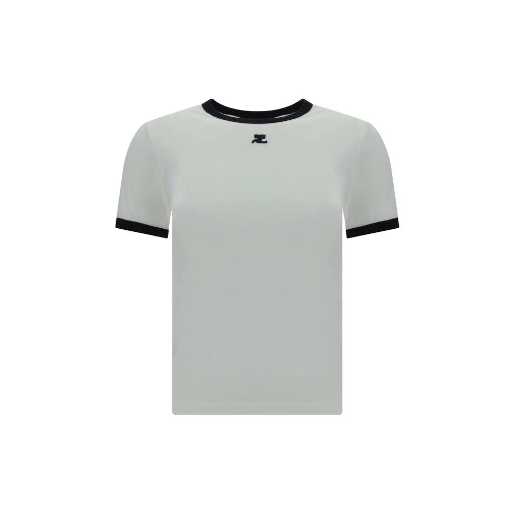 Courrèges Logo T-Shirt - M - T-Shirts