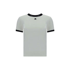 Courrèges Logo T-Shirt - M - T-Shirts