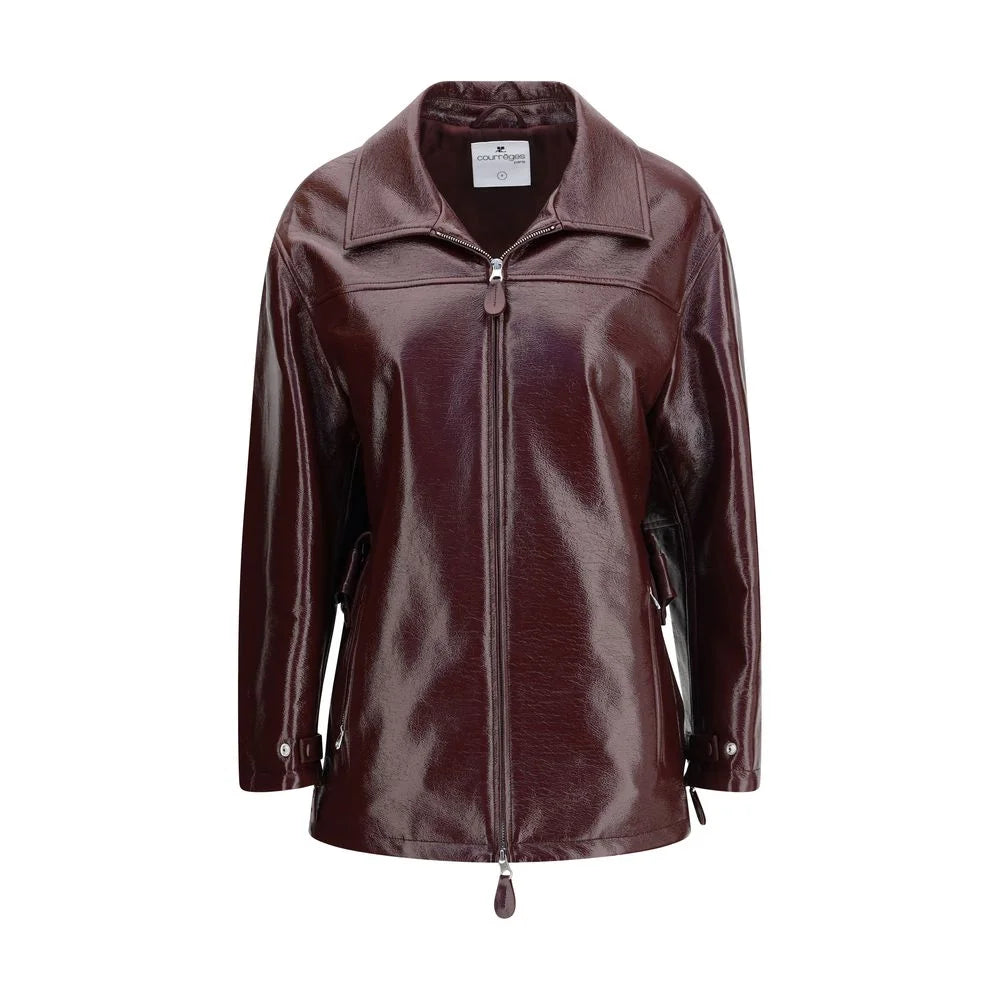 Courrèges Vinyl Jacket - Coats & Jackets