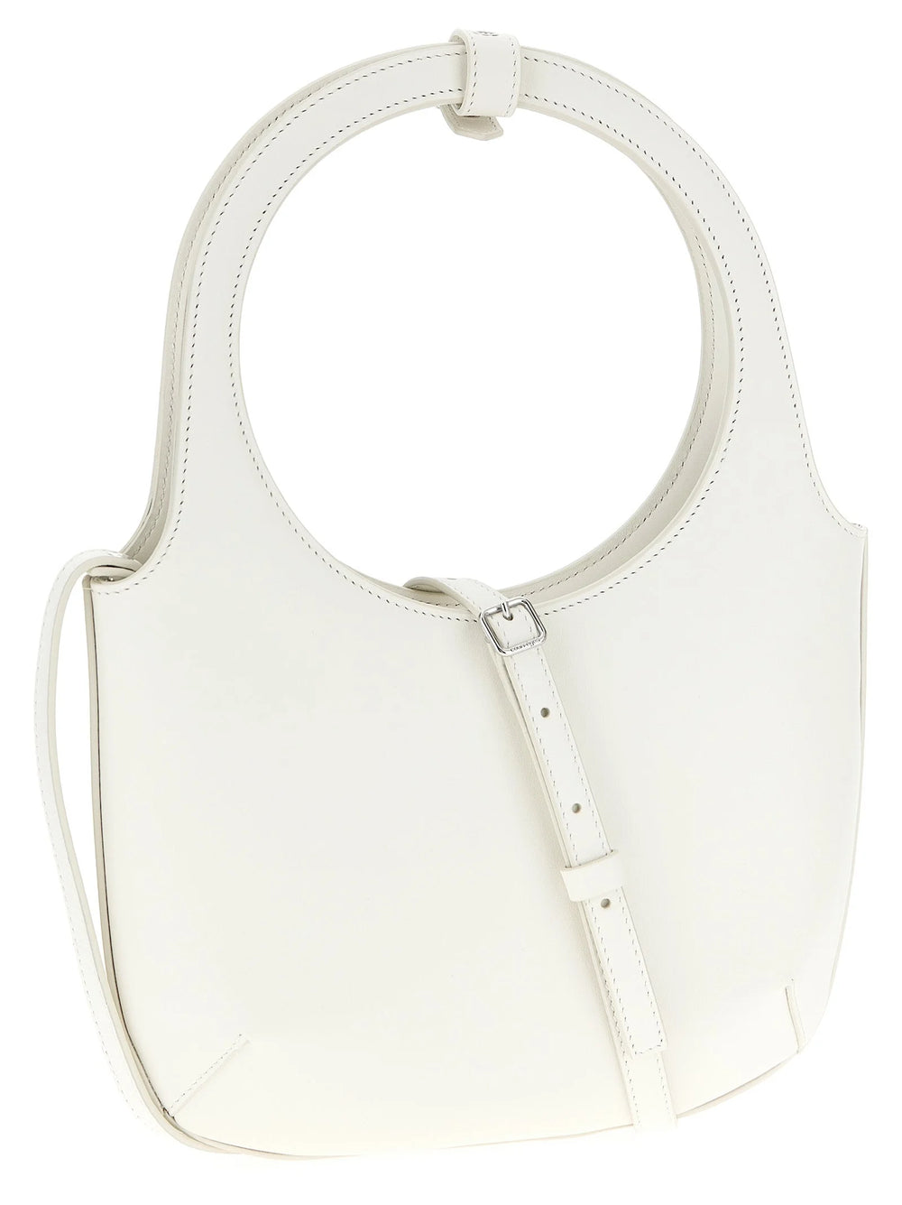 Courrèges White Calfskin Handbag