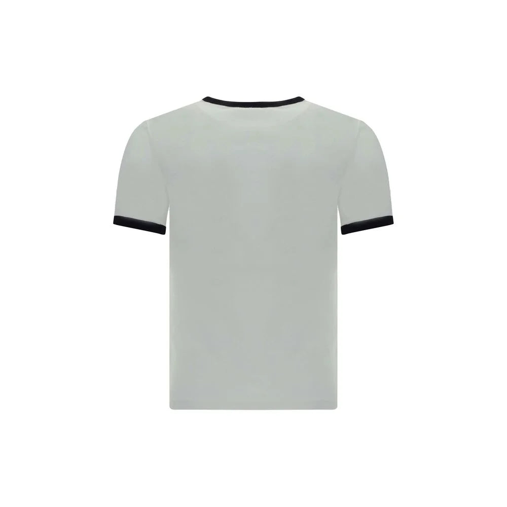 Courrèges White Cotton T-Shirt
