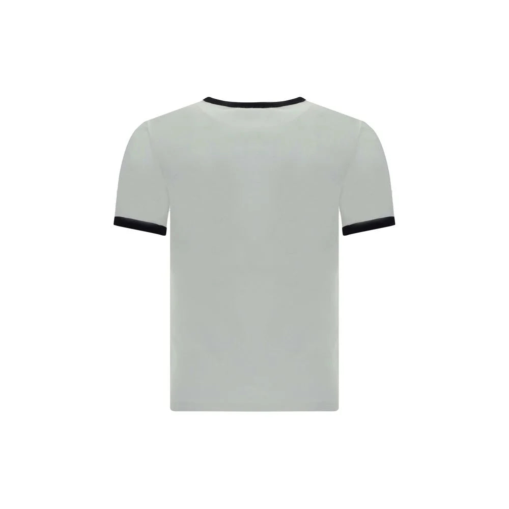 Courrèges White Cotton T-Shirt