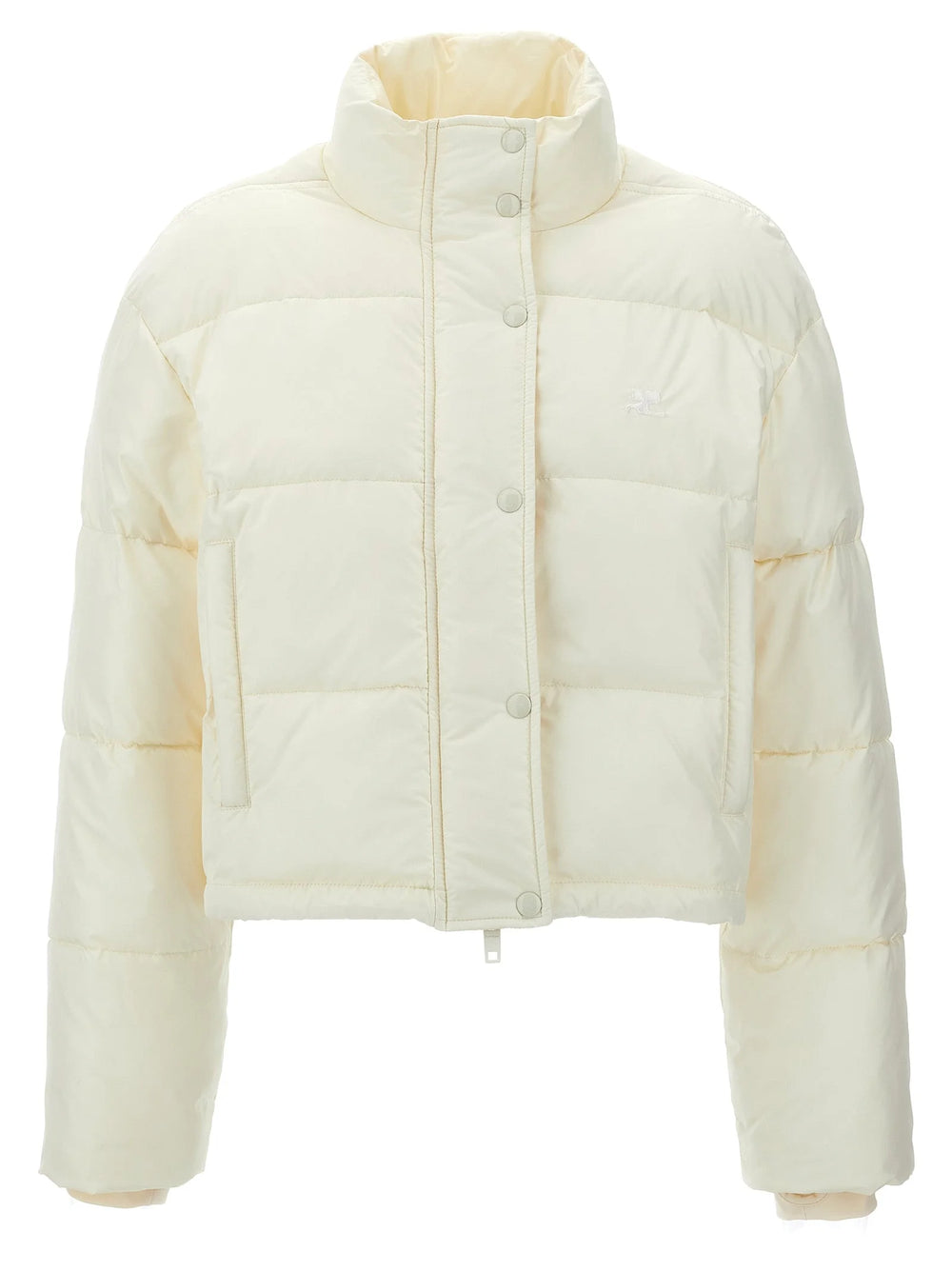 Courrèges White Polyester Full-Length Jacket - XS