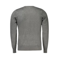 Coveri Moving Gray Nylon Sweater - Sweaters