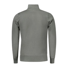 Coveri Moving Green Viscose Men Sweater - XXL