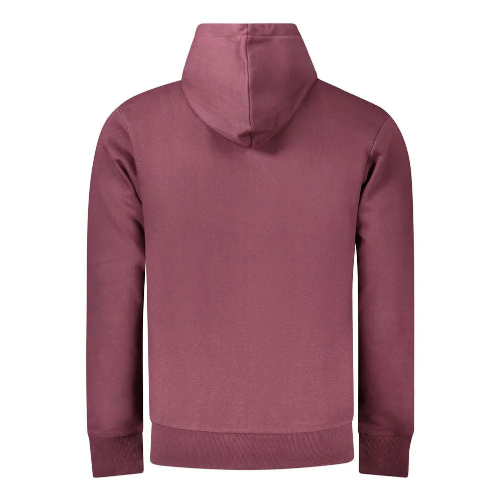 Coveri Moving Red Cotton Men Sweater - XXL