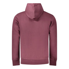 Coveri Moving Red Cotton Men Sweater - XXL