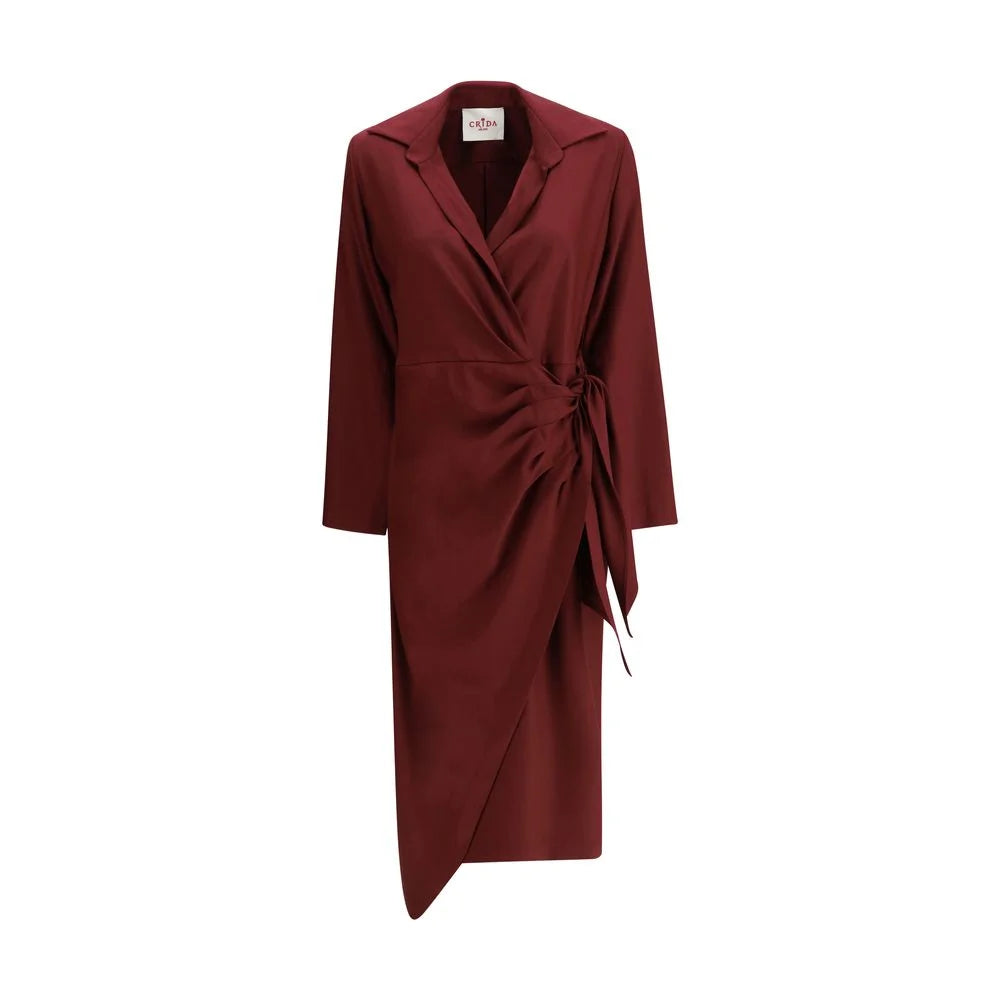 Crida Milano Como Dress in crêpe de chine