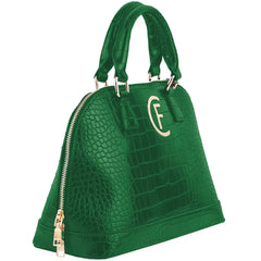 CRISTINAEFFE Green Polyethylene Handbag - Satchel Bags