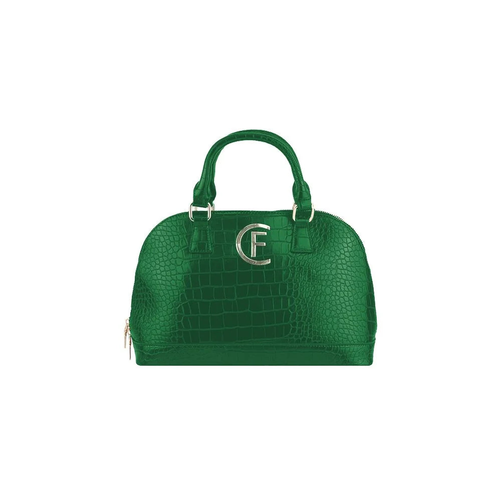 CRISTINAEFFE Green Polyethylene Handbag - Satchel Bags
