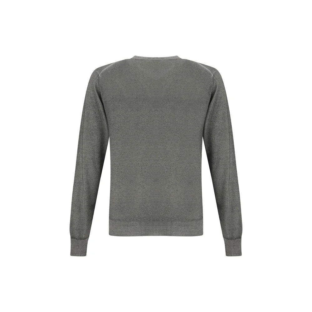 Cruciani Green V-neck Sweater - IT48 | M