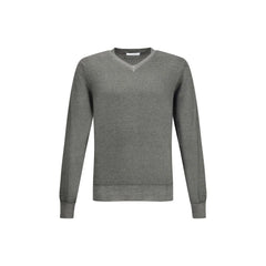 Cruciani Green V-neck Sweater - Sweaters