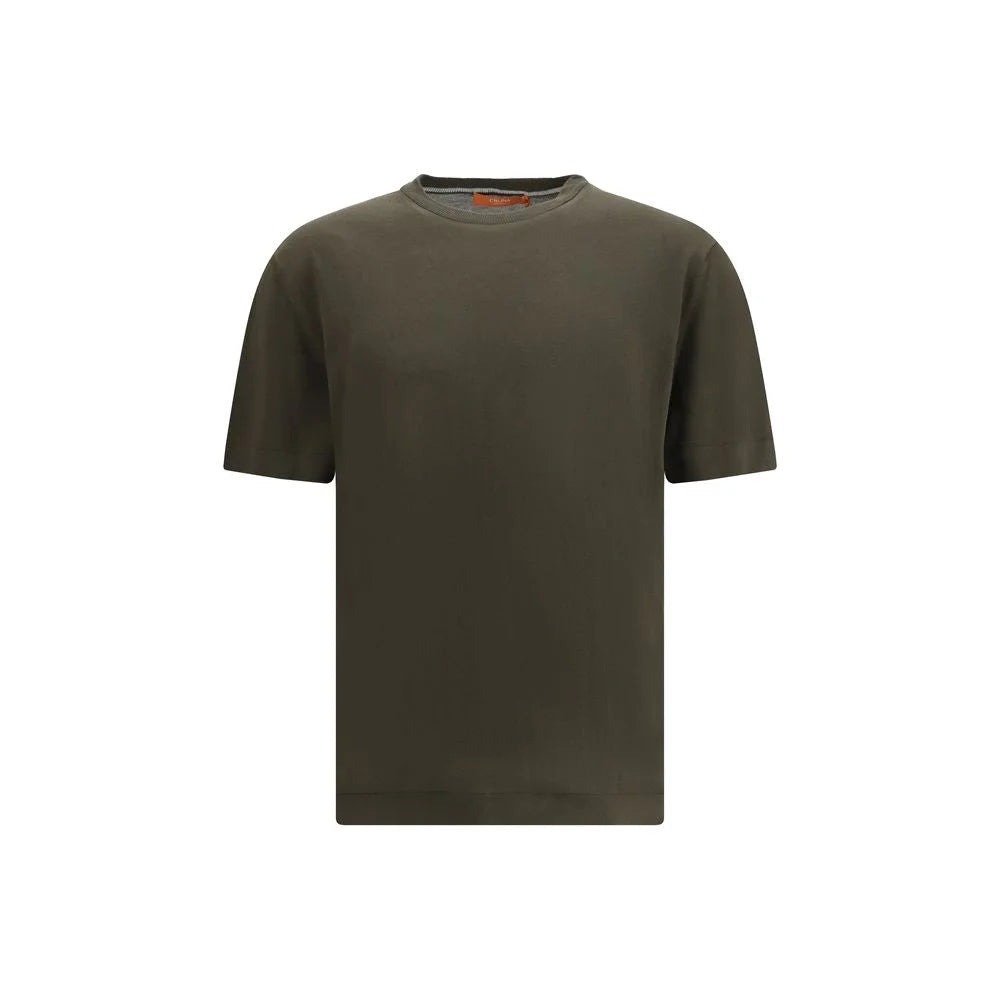 Cruna Bicolor Cotton T-Shirt