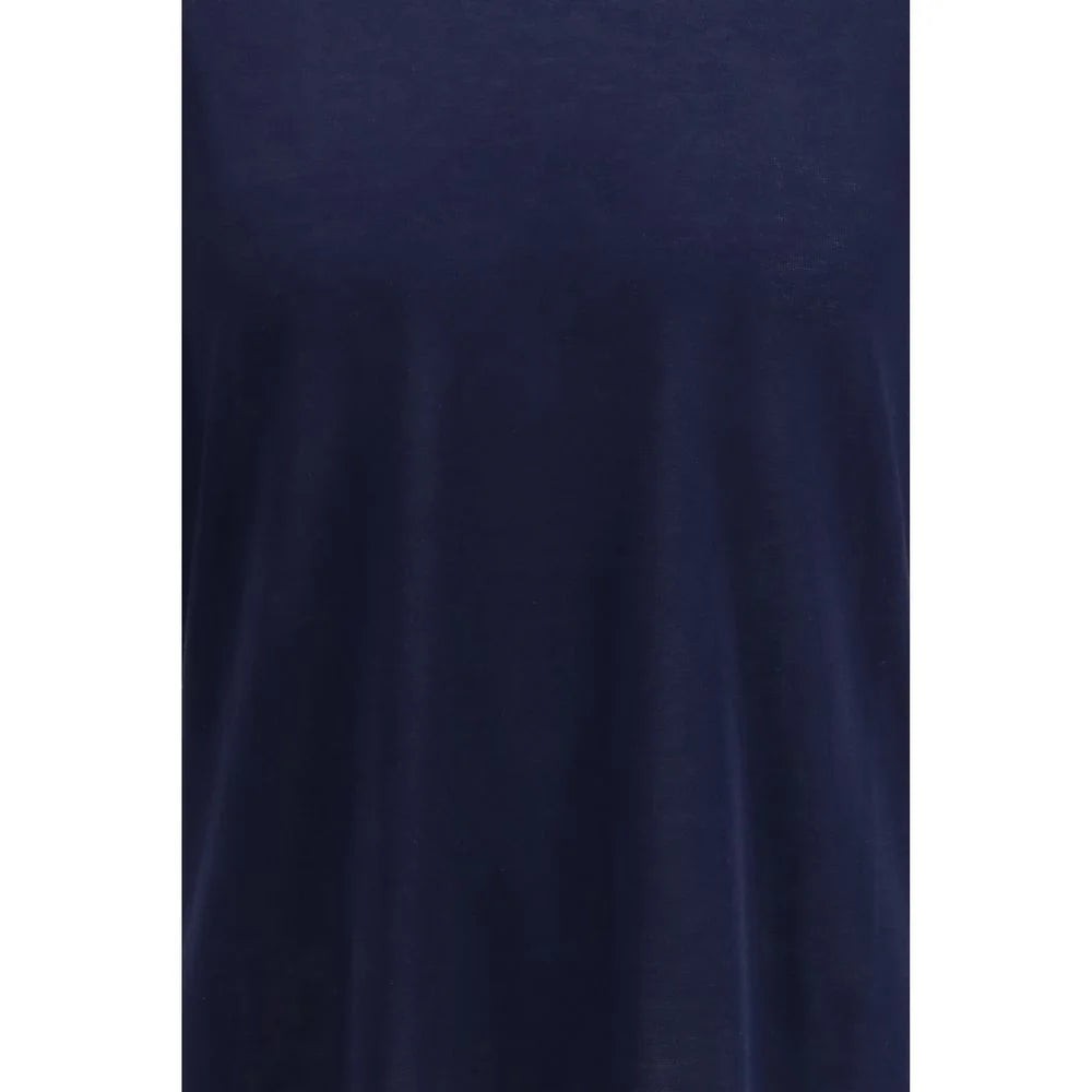 Cruna Blue Cotton T-Shirt
