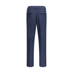 Cruna Blue Tencel Dress Pants