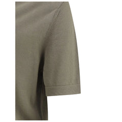 Cruna Green Cotton Polo Shirt - IT54 | XXL