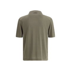 Cruna Green Cotton Polo Shirt - IT54 | XXL