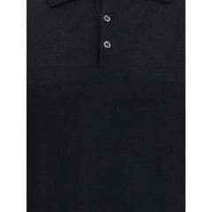Cruna Knitted Long Sleeved Polo Shirt - Sweaters