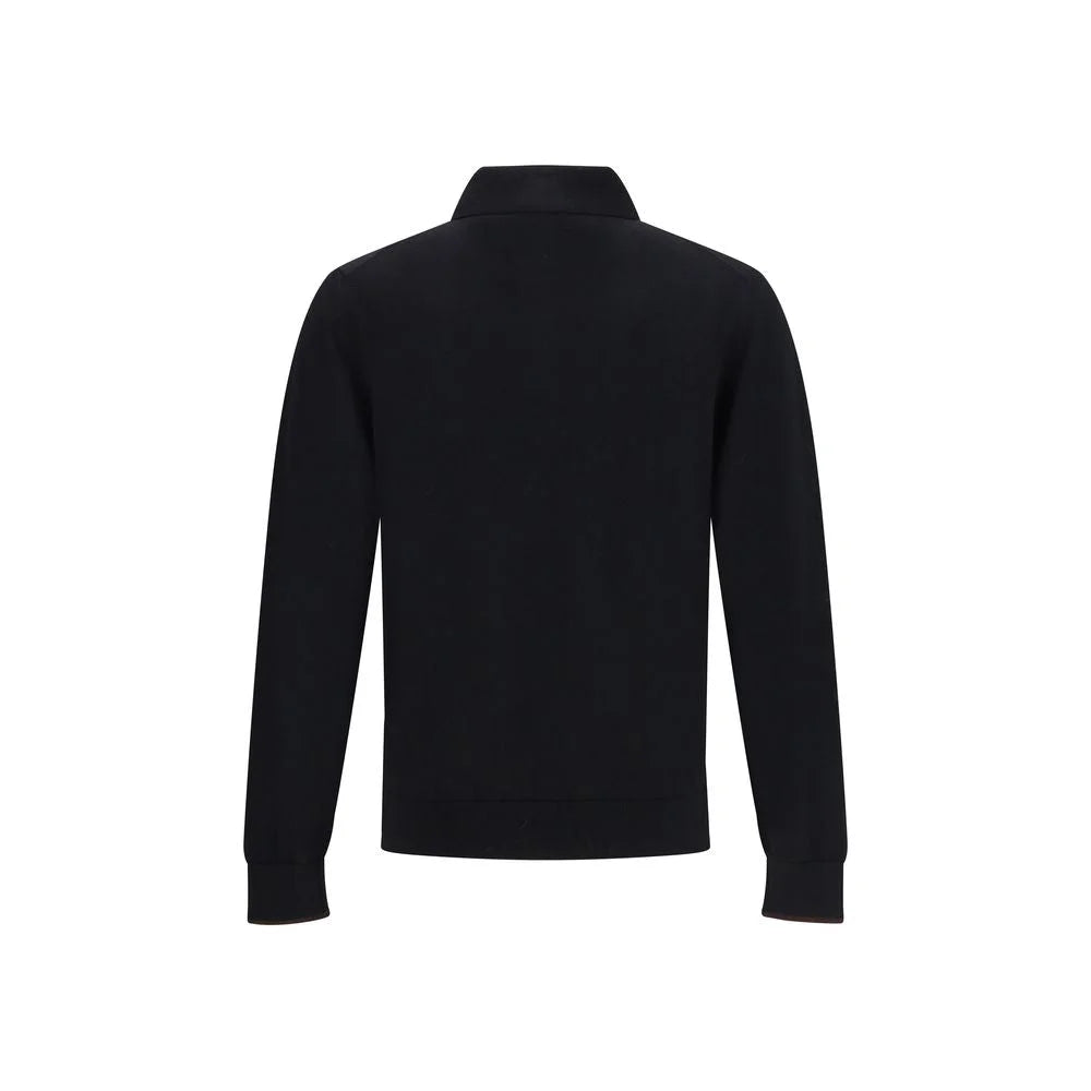 Cruna Knitted Long Sleeved Polo Shirt - Sweaters