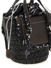 CUBA LAB Black Pantograph Handbag