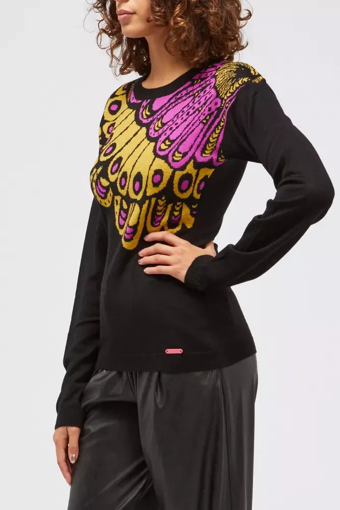 Custo Barcelona Black Wool Women Sweater - IT42|M - Sweaters