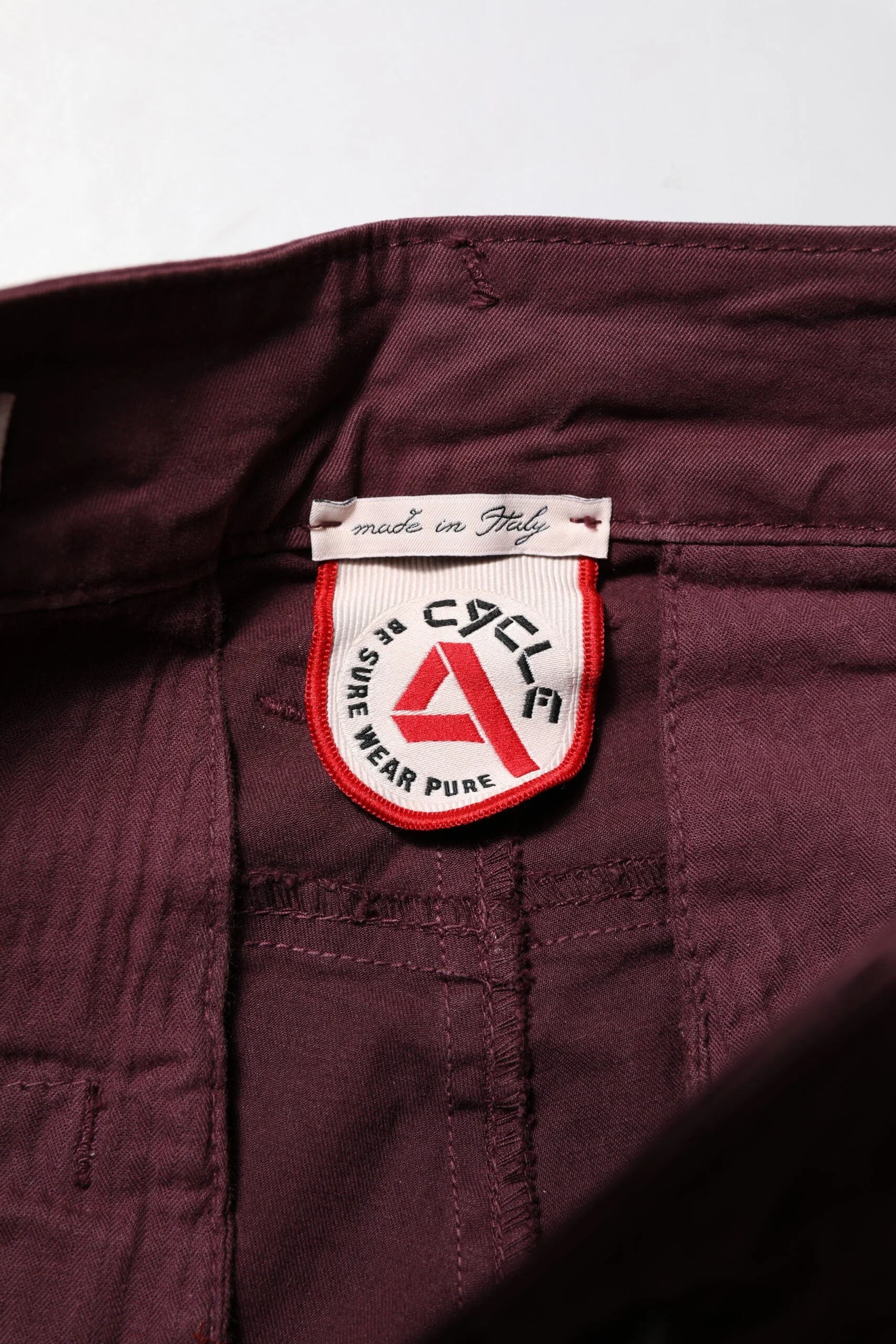 CYCLE Maroon Cotton Stretch Skinny Fit Men Denim Jeans - W30 - Jeans