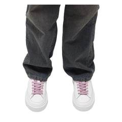 D.A.T.E Beige Leather Sneaker - Sneakers