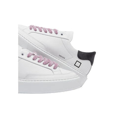 D.A.T.E Beige Leather Sneaker - Sneakers
