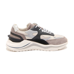 D.A.T.E Beige Leather Sneaker - Sneakers