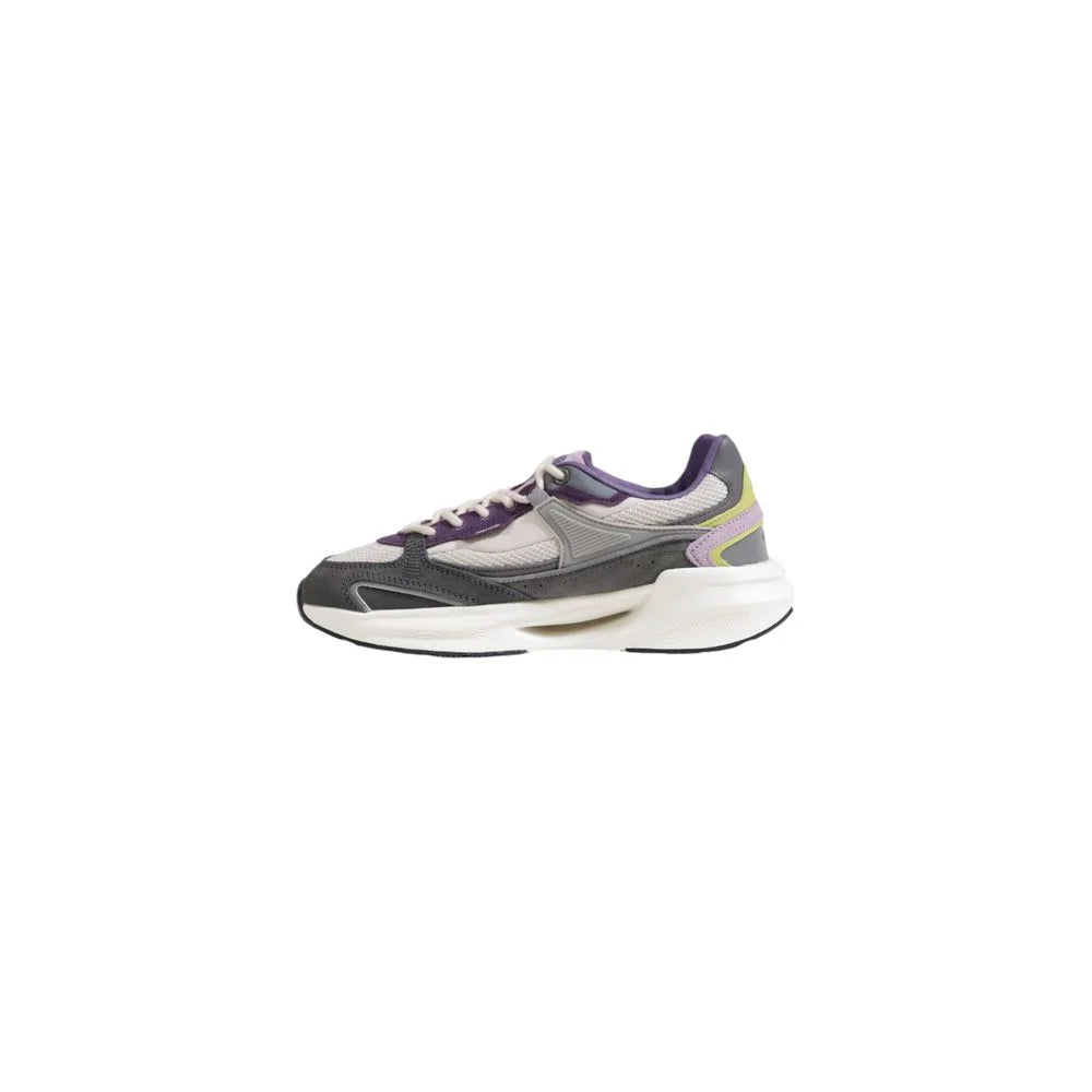 D.A.T.E Gray Fabric Sneaker - Sneakers